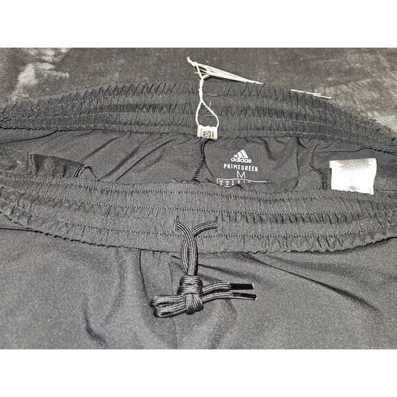 Adidas Mens PrimeGreen Aeroready Club 3 Stripe Shorts Black/White Medium GL5411 - Picture 5 of 6